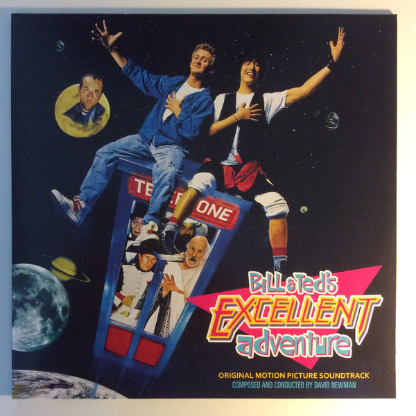 David Newman - Bill & Ted’s Excellent Adventure (Original Motion Picture Score) LP, Album, Ltd, Pin