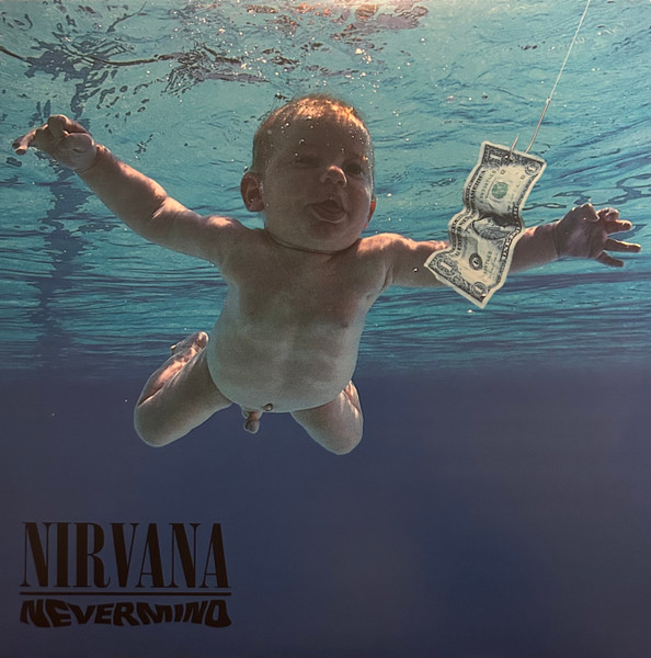 Nirvana - Nevermind LP, Album, Ltd, RE, RP, Sil
