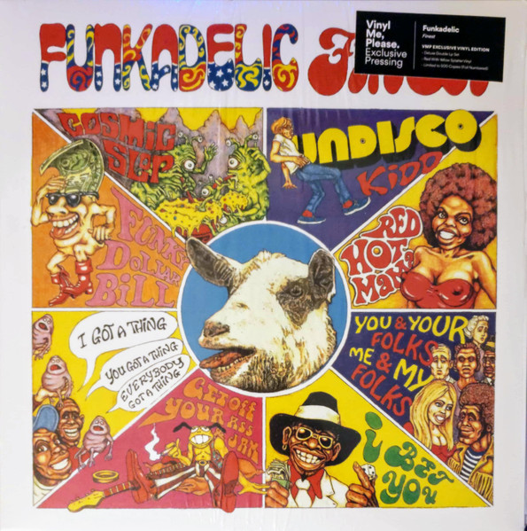 Funkadelic - Finest 2xLP, Comp, Club, Ltd, Num, RE, RP, Red