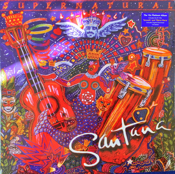 Santana - Supernatural 2xLP, Album, RE