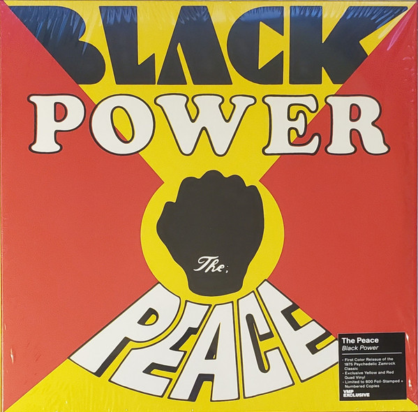The Peace - Black Power LP, Album, Club, Ltd, Num, RE, Red