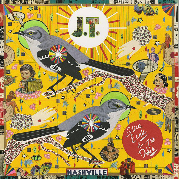 Steve Earle & The Dukes - J.T. LP, Album, Club, Ltd, Num, Red