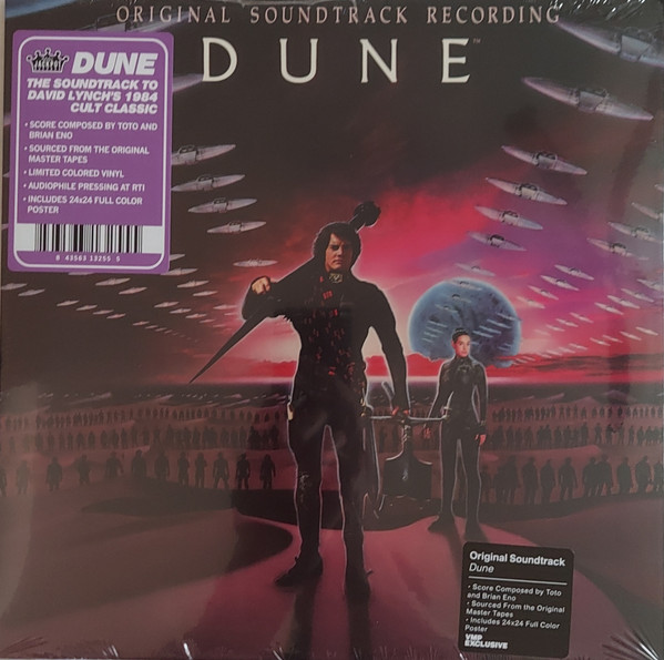 Various - Dune (Original Soundtrack Recording) LP, Album, Club, Num, RE, RM, Blu