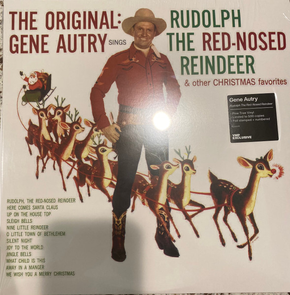 Gene Autry - Rudolph The Red-Nosed Reindeer & Other Christmas Favorites LP, Album, Mono, Club, Ltd, Num, RE, Gre