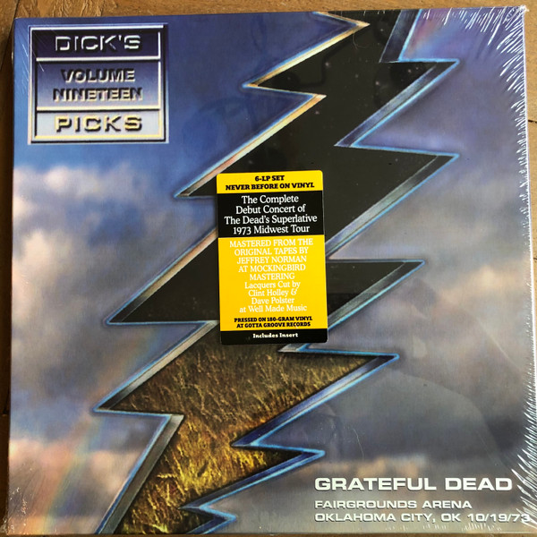 The Grateful Dead - Dick's Picks Volume Nineteen: Fairgrounds Arena, Oklahoma City, OK, 10/19/73 6xLP, 180 + Box, Album, Ltd, Num, RE