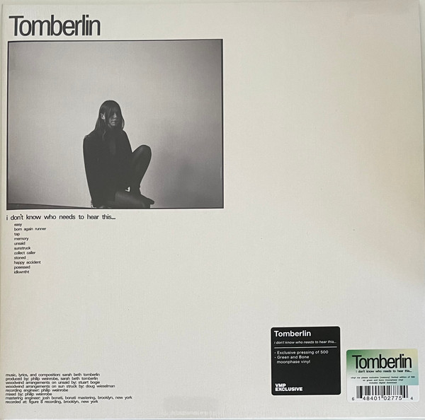 Tomberlin - I Don't Know Who Needs To Hear This... LP, Album, Club, Ltd, Gre