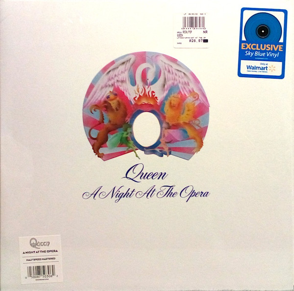 Queen - A Night At The Opera LP, Album, RE, RM, Blu