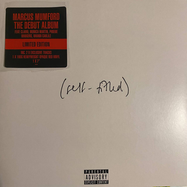Marcus Mumford - (Self-titled) LP, Album, Red + 7"