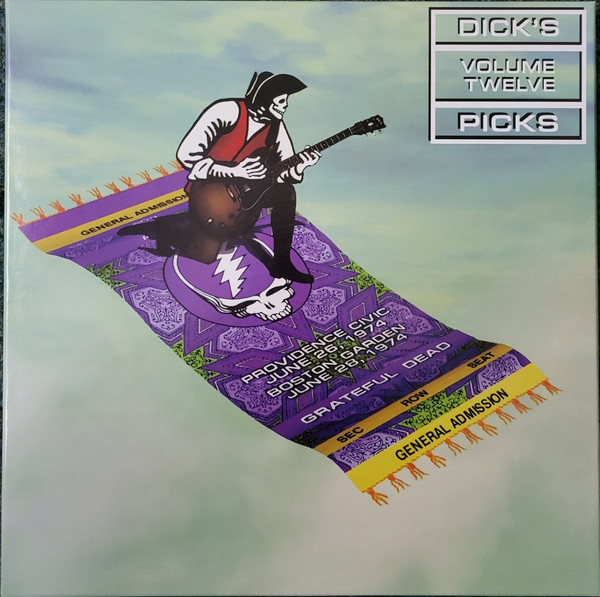 The Grateful Dead - Dick's Picks Volume Twelve: Providence Civic - June 26, 1974; Boston Garden - June 28, 1974 5xLP + LP, S/Sided, Etc + Ltd, Num, RE, RM, 180
