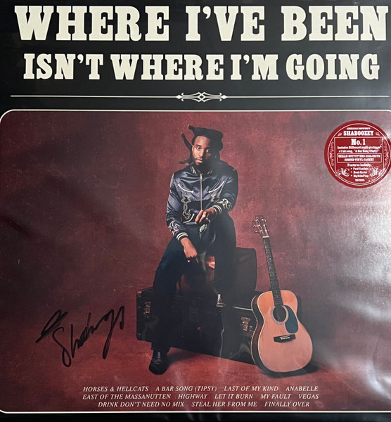Shaboozey - Where I've Been, Isn't Where I'm Going LP, Album, Ltd, Sig