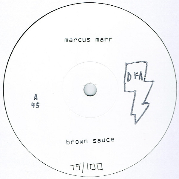 Marcus Marr - Brown Sauce 12", Single, Ltd, Num, W/Lbl