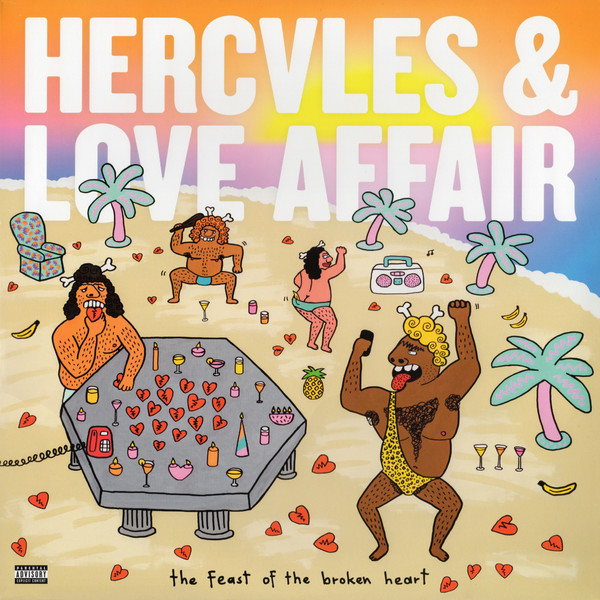 Hercules & Love Affair - The Feast Of The Broken Heart LP, Blu + LP, Ora + Album, Ltd, 180