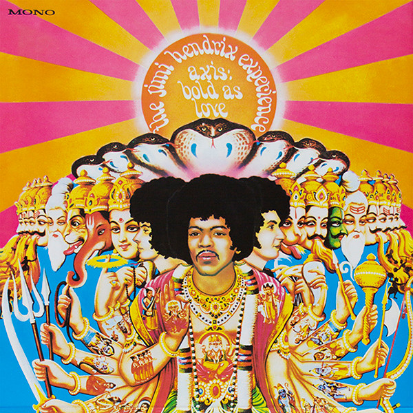 The Jimi Hendrix Experience - Axis: Bold As Love LP, Album, Mono, Ltd, Num, RE, Ora