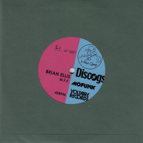 Brian Ellis / XL Middleton - M.F.F. / The Fonk Is Unfadeable Lathe, 7", Ltd, Num