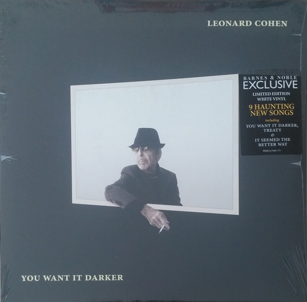 Leonard Cohen - You Want It Darker LP, Album, Ltd, Whi